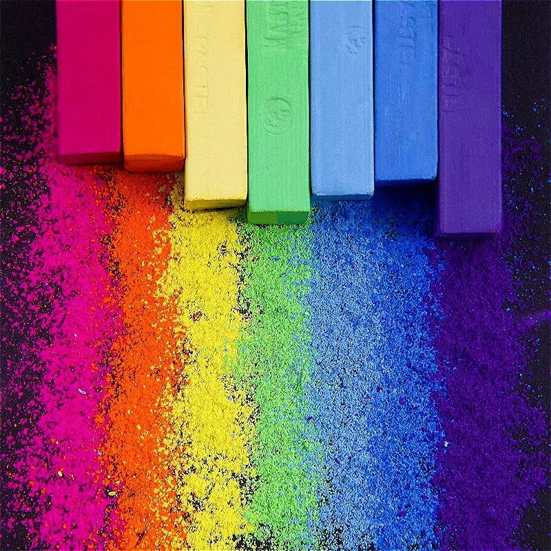 Pastel Wax Crayon Set