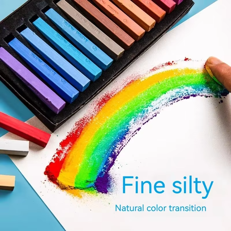 Pastel Wax Crayon Set